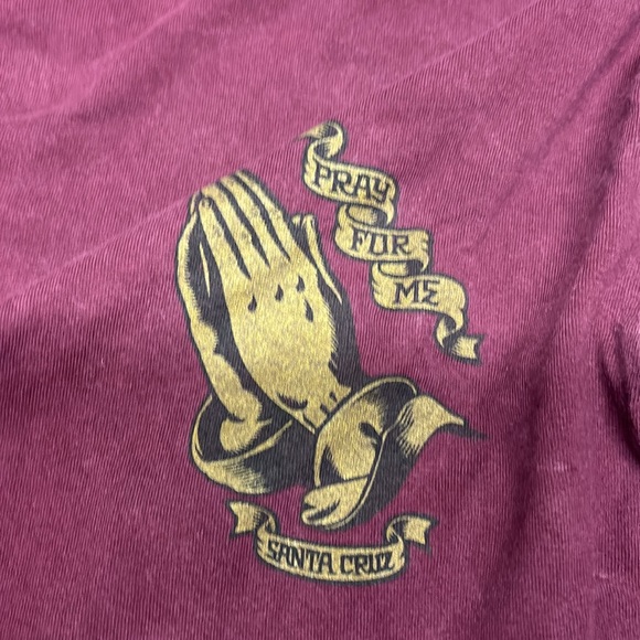 Santa Cruz  Men’s Jason Jesse long sleeve Skateboard Shirt Size Small - Picture 2 of 6